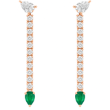 Long Dangle Drop Earrings