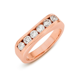 Diamond Stacking Ring Large in Diamond