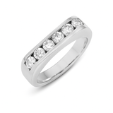 Diamond Stacking Ring Large in Diamond