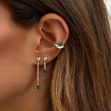 Short Dangle Drop Earrings