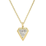 Shield Diamond Pendant