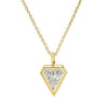 Shield Diamond Pendant